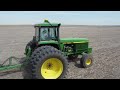 SPRING FIELDWORK IN THE SOYBEAN FIELD