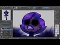 Dibujando a mi OC | Morado | Speedpaint