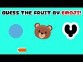Can You Guess The FRUIT 🍎🍉🍌by emojis