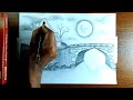 Very Easy Scenery Drawing Tutorial With Pencil