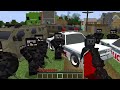 JJ and MIKEY escape from LEGO PRISON!? LEGO POLICE IS WANTED FOR PRISONERS in Minecraft - Maizen