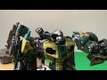 Brawn Vs Starscream | Transformers Stop Motion