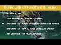 நேர்மறை சிந்தனையின் அபார சக்திகள்! | The Power Of Positive Thinking full audiobook in Tamil | tamil