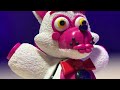 What's inside Funtime Foxy Plushie? How to make FNAF plush | Clay art