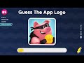 Guess the App Logo in 3 Seconds | Easy, Medium, Hard, Impossible