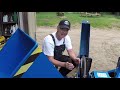 #293 BECO Wood Chipper. Sharpening The Cutting Blades. outdoor channel.