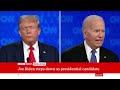 How US President Joe Biden's bid for re-election came to an end | BBC News