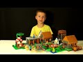 Lego Minecraft the Village 21128 + Stop Motion Animation for KIDS