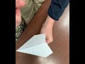 Easy Paper Airplane to build for all ages.