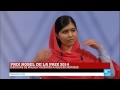 REPLAY - Revoir le discours de Malala Yousafzai pour le prix Nobel de la paix en intégralité