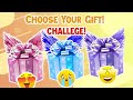 Choose your gift...! 🎁🎁🎁 pink, blue, purple  💗💙 💜How lucky are you?