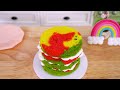 Sweet KITTKAT Cake 🍰 How To Make Real Miniature Rainbow KitKat Chocolate Cake 🌈 Mini Cakes Making