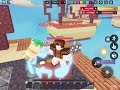 Roblox bedwars but a spinning wheel chooses my kit (part 1)