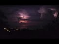 Beautiful lightening storm off the coast of Oaxaca