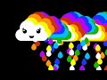 Hey Bear Sensory - Rainbow  Clouds - Fun Animation and Music