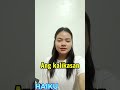 Tanka at Haiku | Filipino 9