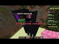 Playing hypixel with my friend