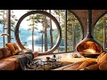Smooth Jazz for a Positive Mood ⛅️ Relaxing Music in a Cozy Summer Apartment Ambiance ☕️ Cozy Music