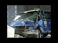 1996 Ford Aerostar moderate overlap IIHS crash test