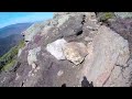 Hiking up MOUNT EISENHOWER in the WHITE  MOUNTAINS