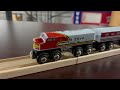 🔴 BRIO Santa Fe - Wooden Santa Fe Super Chief Train from Brio 1995 1997 | BRIO 33423 REVIEW | EMD F7