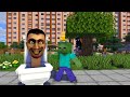 SKIBIDI TOILET MINI TITAN SPEAKERMAN AND CAMERAMAN BECOME GIANT Minecraft skibidi multiverse