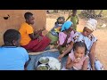 Cooking Delicious African Traditional vegetables With Corn Flour For Lunch