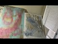 Abstract triptych painting discussion