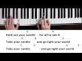 Go Light Your World -Chris Rice (Key of E)//EASY Piano Tutorial