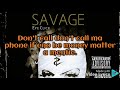 Eye Click - SAVAGE - (official lyrics video)