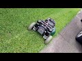 RC controlled lawn mower (low rider)