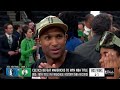 Al Horford Reacts to Winning an NBA Championship in His 17th Season | NBA GameTime
