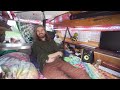 3 Years on the Road: A Solo Musician's Astro Van Conversion Tour with a Music Studio and Wood Stove