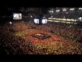 Nationalhymne Lanxess Arena - Deutschland-Spanien WM 2010