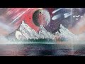 Layered Planets Spray Art