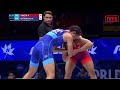 WWC 2022: Vinesh Phogat (53kg) suffer a 0-7 defeat in a Qualification round against Khulan Batkhuyag