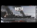 jugando battle of warships con el Uss arkansas