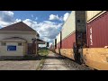 CN 3818 leads a Huge intermodal