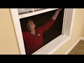 Window Screen Repair for Beginners | Large Hole