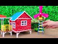 Top the most creative diy miniature Farm Diorama - Farm House for Cow, Horse, Pig - Barn Animals