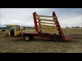 Stacking Small Squares with New Holland Balewagon