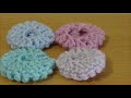 How to crochet Macaron circle afghan blanket easy