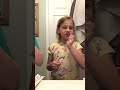 Olivia’s morning routine!