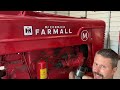 URGENT FIX!  Dr. JT rescues Sick Farmall M - Misfiring & Smokey Farmall Troubleshooting!