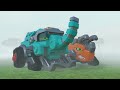 [DinoCore] Compilation | S02 EP 02-04 | Best Animation for Kids | Superman Dinosaur Transformer