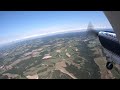 Cross-country flight in France 🇫🇷 Flying from Carcassonne to Dole [Pilot's View]