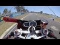 Barbagallo Track Day Onboard Triumph Daytona January 19 2020 Group 3 Session 4 R1 Highside