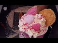 ASMR - Ice Cream Challenge: Massive Donuts Ice Cream Rolls | how to make Donut Ice Cream - Recipe