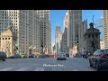 Chicago - Illinois - 4K Downtown Drive