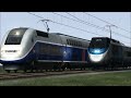 Train Simulator 2017 - Acela Express V.S. TGV Duplex (Race!)
